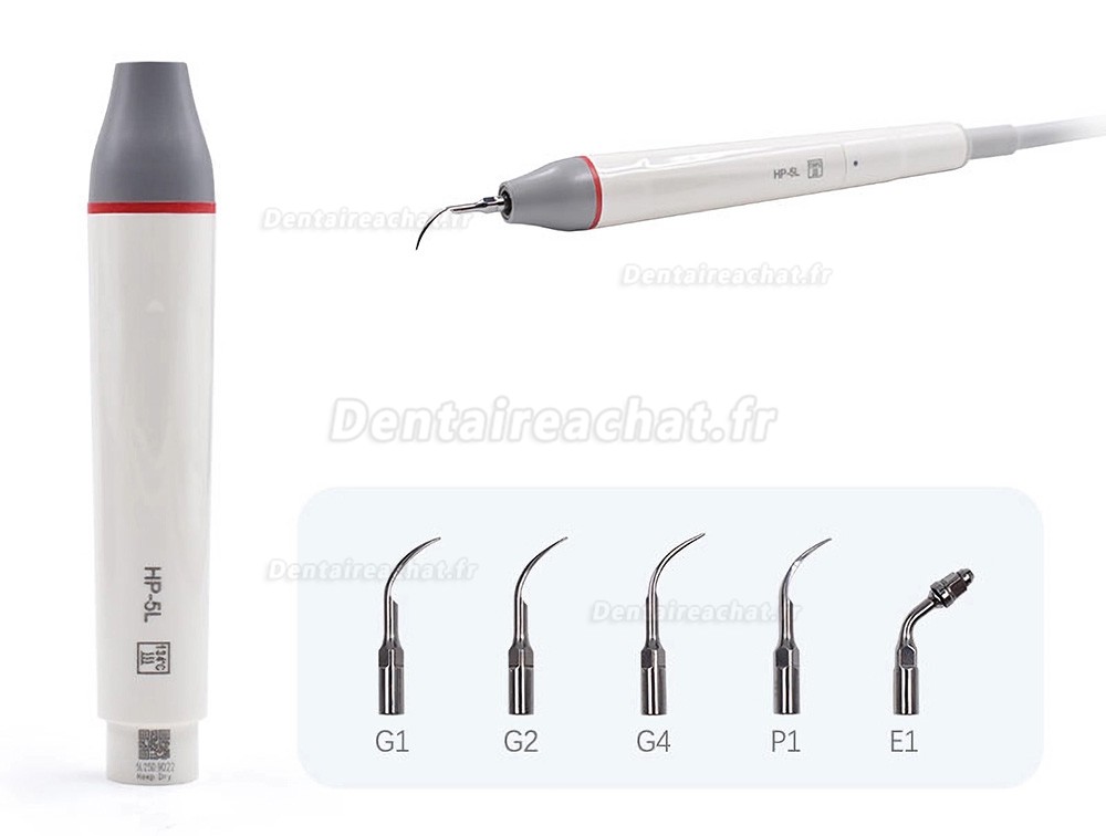 D&eacute;tartreur dentaire ultrasonique pi&eacute;zo PM7+ compatible EMS et Woodpecker